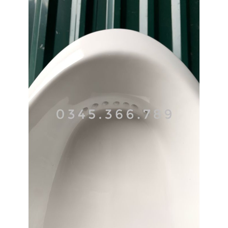 Tiểu nam treo tường xả cơ KT 35x29x66cm