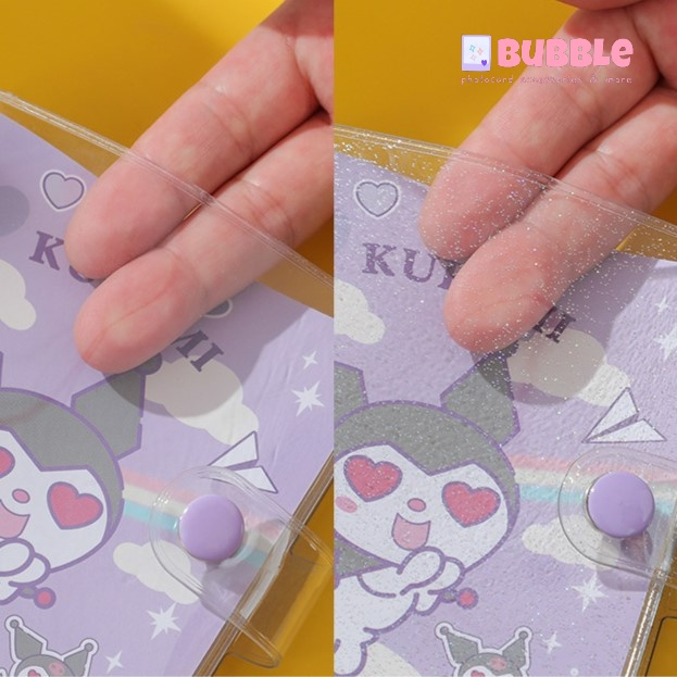 Mini binder Sanrio collect book Kuromi Cinnamoroll Pompompurin album ảnh sổ ảnh đựng card thẻ bài sổ còng Kpop Anime