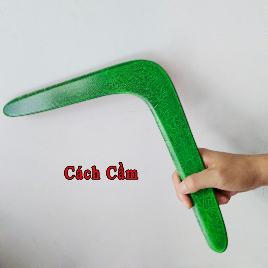 [YoloBoomerang] Real Returning Boomerang gỗ Truyền Thống