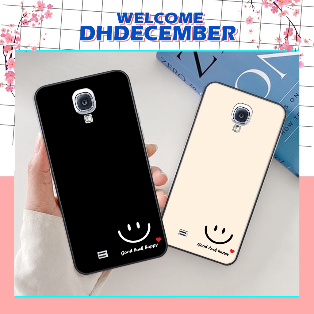 Ốp lưng Samsung  S4 in hình nice ,good luck happy ốp xinh viền dẻo đẹp chất