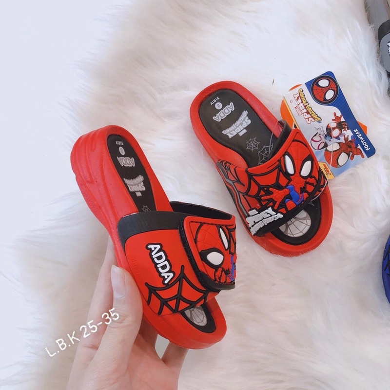 DÉP SIÊU NHÂN SUPERMAN BÉ TRAI HÀNG THÁI LAN SIÊU NHẸ MỀM QUAI NHÁM CHỈNH ĐƯỢC RỘNG CHẬT