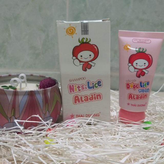 Dầu gội dược liệu sạch chấy ALADIN - 50g Sao Thái Dương