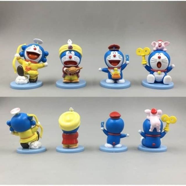 MÔ HÌNH DORAEMON 12 TẬP TRUYỆN, BỘ SƯU TẬP TRANG TRÍ BÀN HỌC