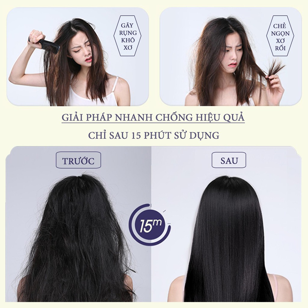 MẶT NẠ Ủ TÓC SOONPURE SPA HẤP DẦU DƯỠNG TÓC VỚI THÀNH PHẦN THIÊN NHIÊN 5 miếng SC100 | BigBuy360 - bigbuy360.vn