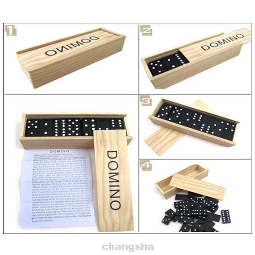 Bộ Đồ Chơi Domino Bằng Gỗ Cho Bé