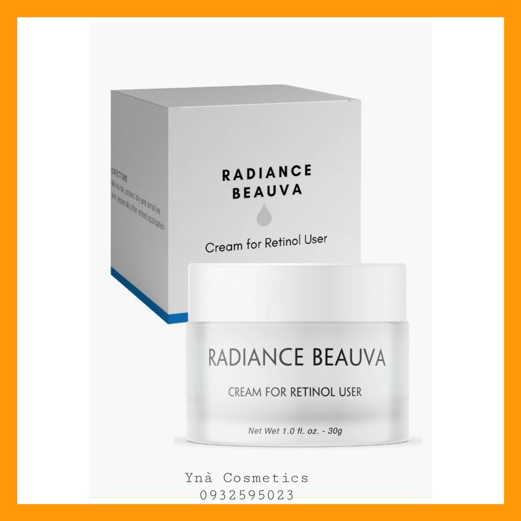 Kem Dưỡng Phục Hồi Dành Cho Da Dùng Retinol- Radiance Beauva ( Kem Dưỡng Phục Hồi Cho Da Bong Tróc Ửng Đỏ )