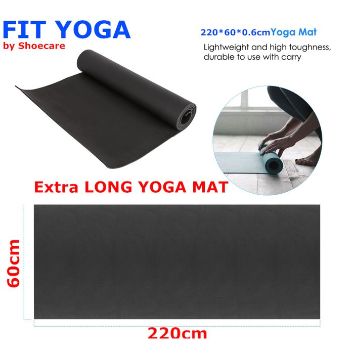 Thảm Tập Yoga Bằng Cao Su Chống Trượt Kích Thước 220x60cm / 6mm