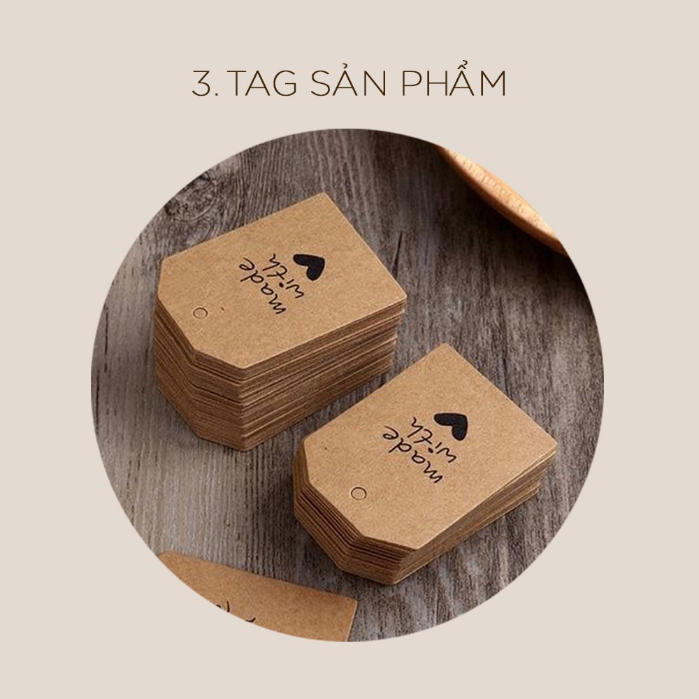 10 tờ giấy kraft gói hàng, là sổ tay handmade - khổ A3 - Giấy xi măng dai - STHM PPS