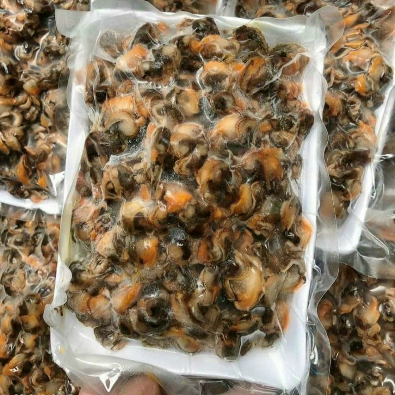 Ruột sò huyết làm sạch 500g đóng khay _ giao hỏa tốc HCM