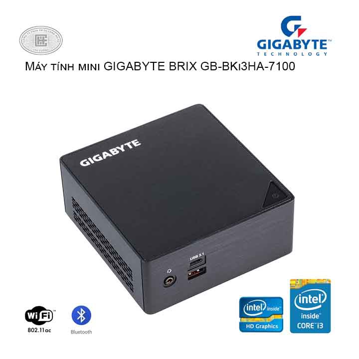 Máy tính mini GIGABYTE BRIX GB-BKi3HA-7100 | WebRaoVat - webraovat.net.vn