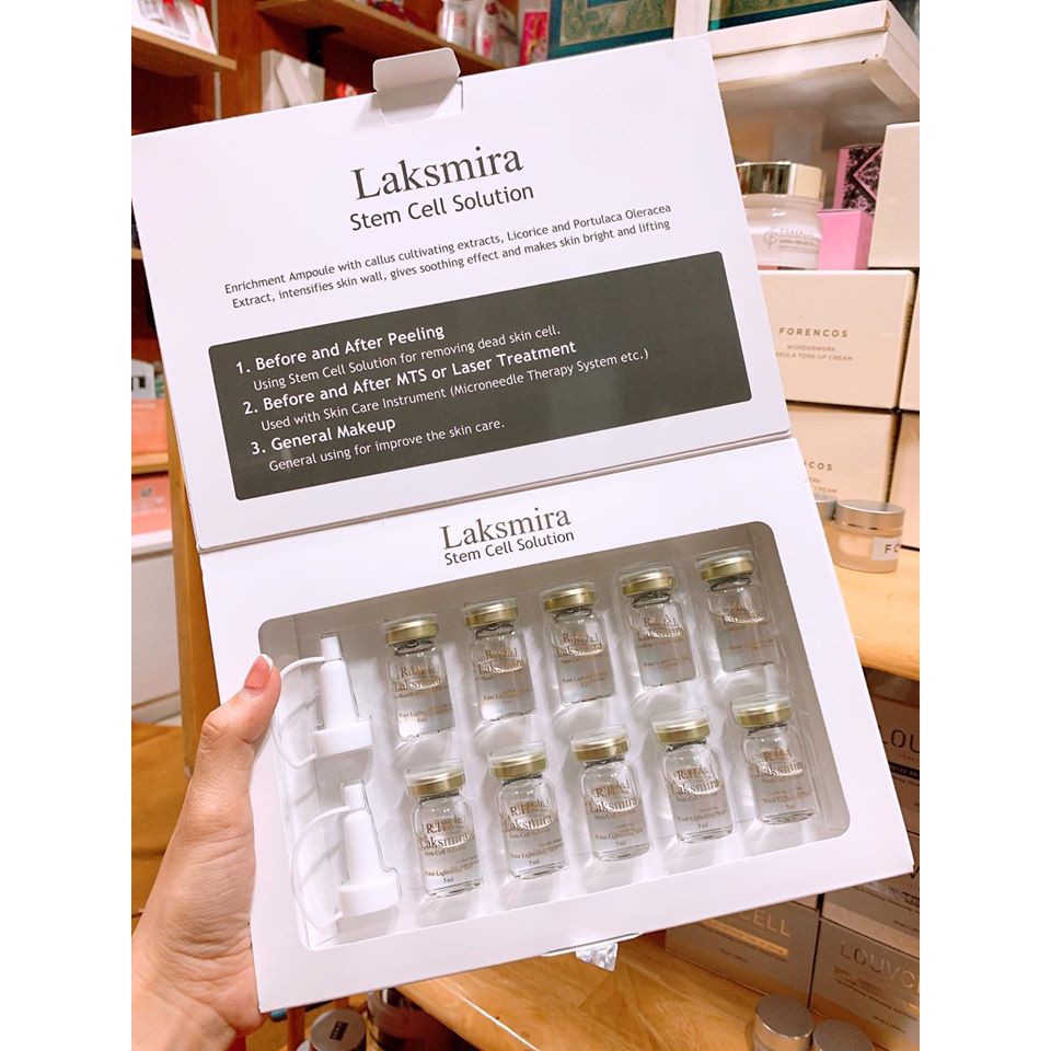 TẾ BÀO GỐC LAKSMIRA STEM CELL SOLUTION - Full hộp 10 lọ | BigBuy360 - bigbuy360.vn
