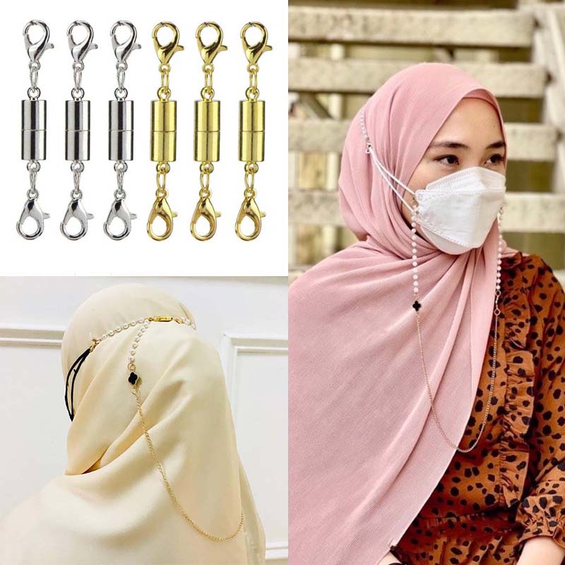 Phụ Kiện Khóa Từ Tính Dùng Để Làm Trang Sức DIY