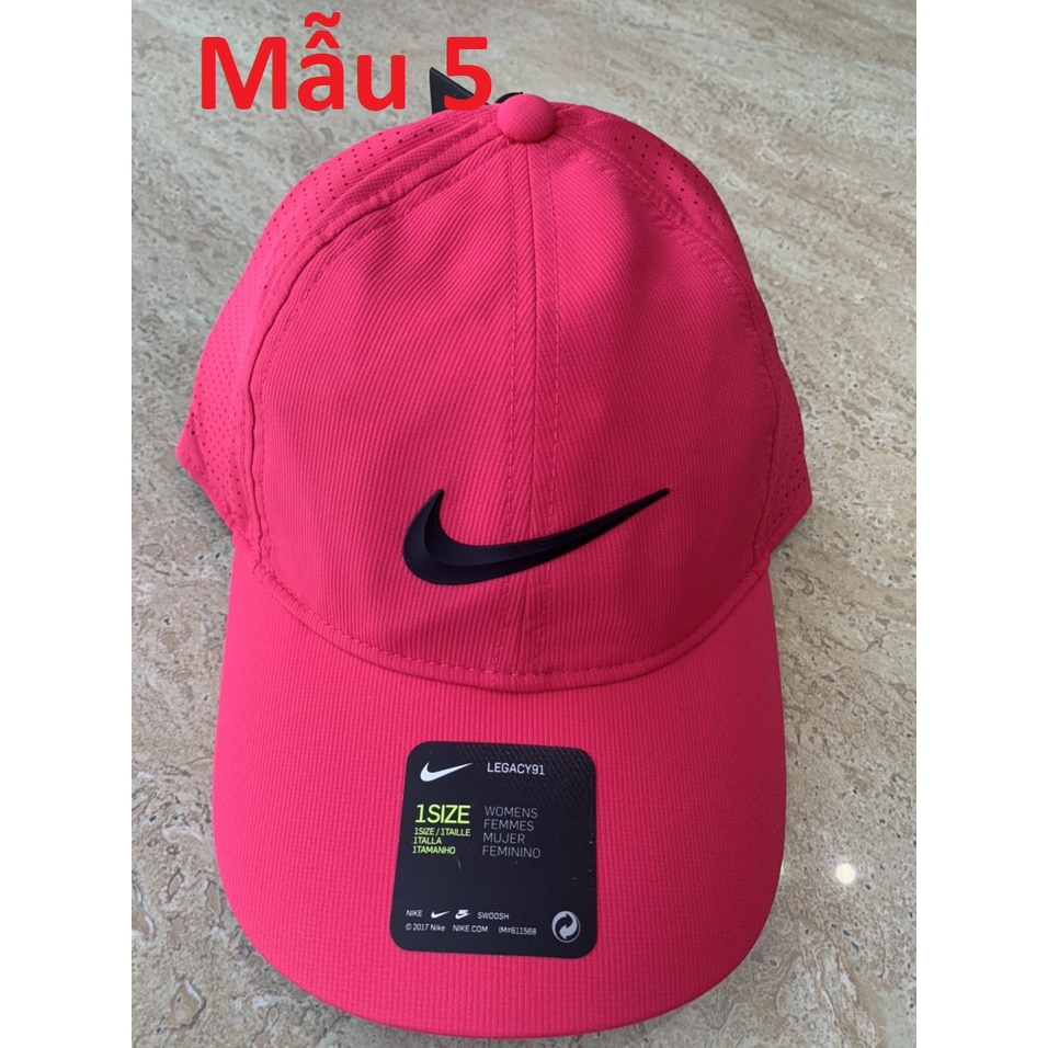 Mũ golf  Nike cap  lưỡi trai chơi gôn  thể thao  loại đục lỗ ( Mũ chơi gôn lưỡi trai  )  [Hàng Chính Hãng 100%]