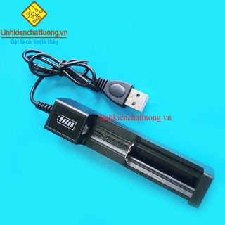 Combo 3 Bộ sạc 1 PIN lithium 3.7V qua cổng USB (18650,14500,16340)