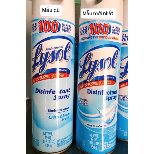 XỊT PHÒNG DIỆT KHUẨN LYSOL