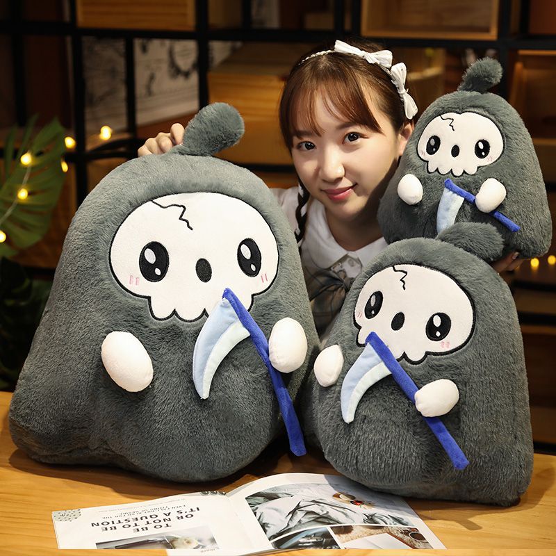 Đầu Lâu Nhồi Bông Mềm Mại Trang Trí Halloween