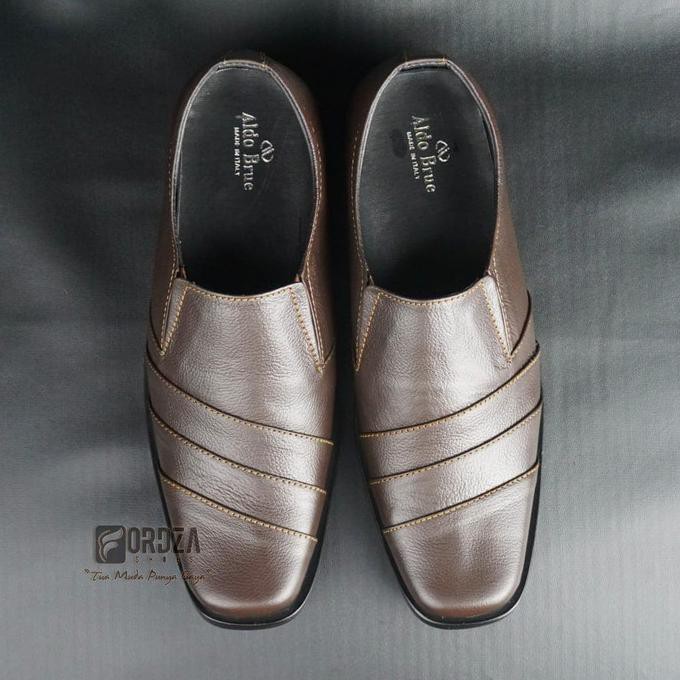 Giày Da Nam Pantofel / Formal 507ck Chocolate, 39