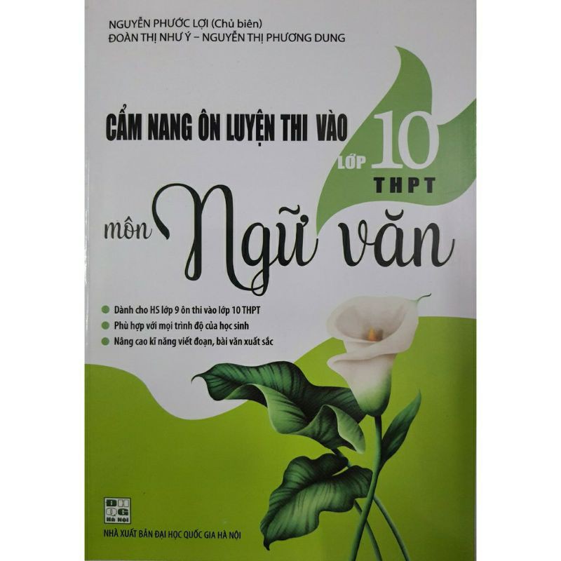 Sách_Cẩm Nang Ôn Luyện Thi Vào Lớp 11 THPT Môn Ngữ Văn