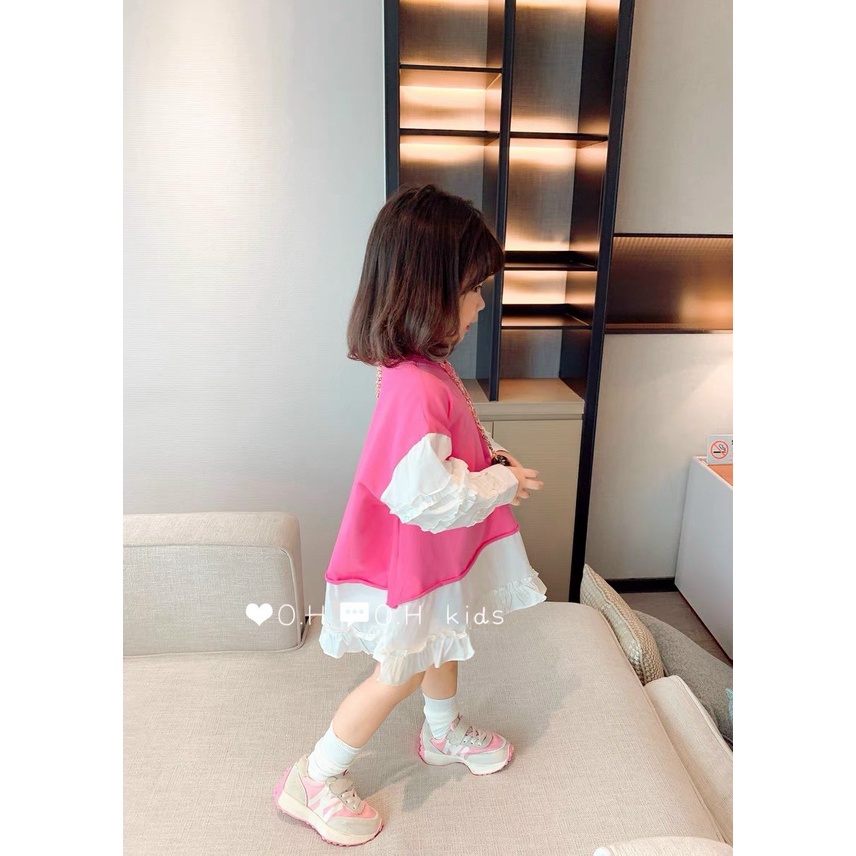 váy phốí bèo cho bé