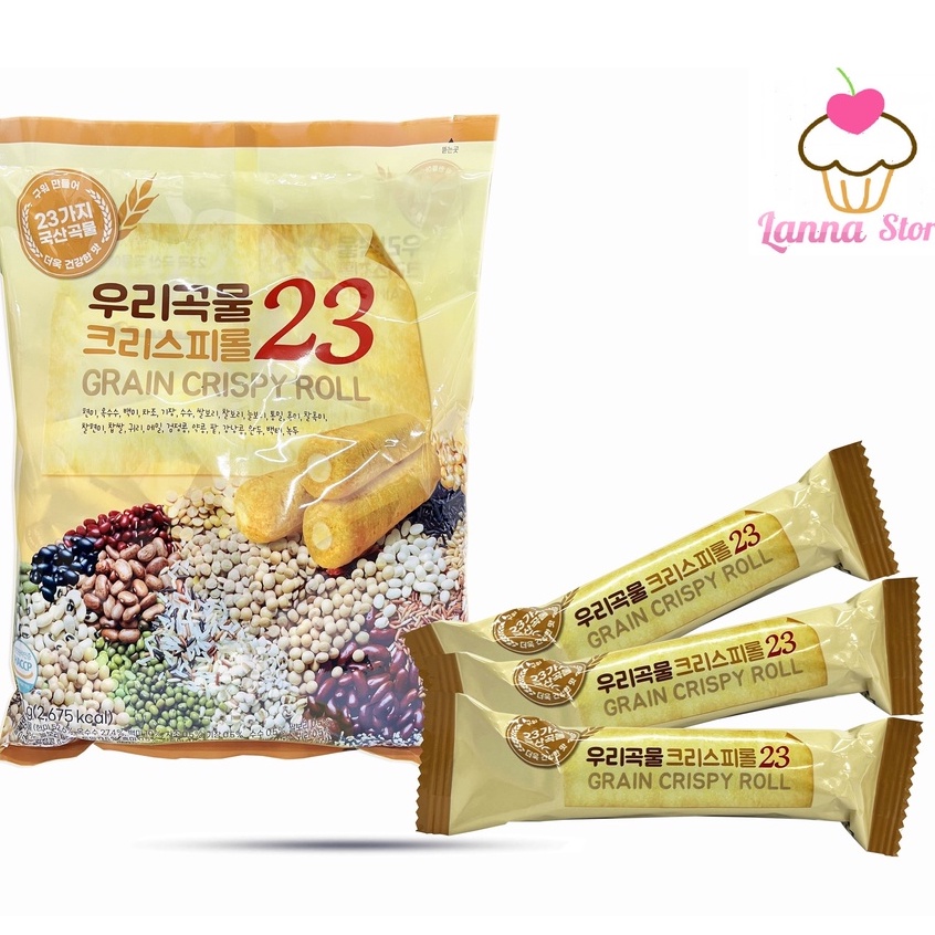 Bánh Cuộn Giòn 23 Vị Ngũ Cốc Nhân Phô Mai Hàn Quốc