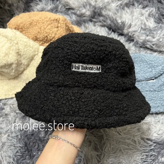 Mũ bucket lông cừu siêu trend