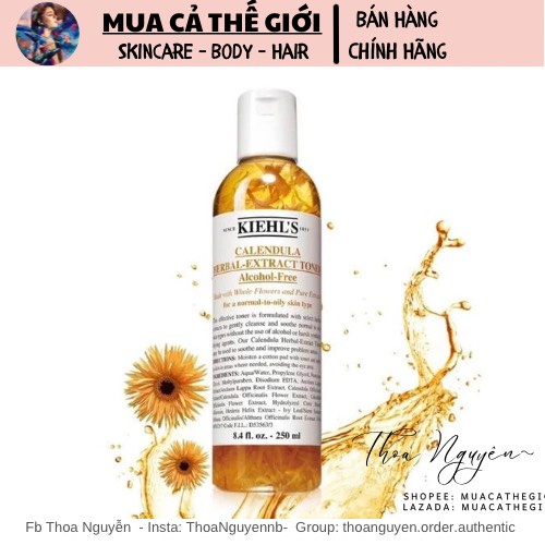 Toner Kiehls Hoa Cúc - Kiehl's Calendula Herbal Extract Toner