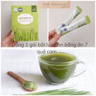 Bột Lúa Non Hàng Nội Địa Hàn Quốc