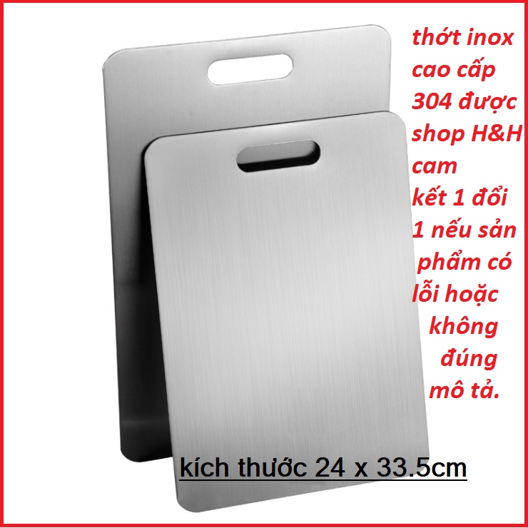 Dụng cụ nhà bếp THỚT INOX 304 chắc bền vĩnh viễn,an toàn vệ sinh thực phẩm.