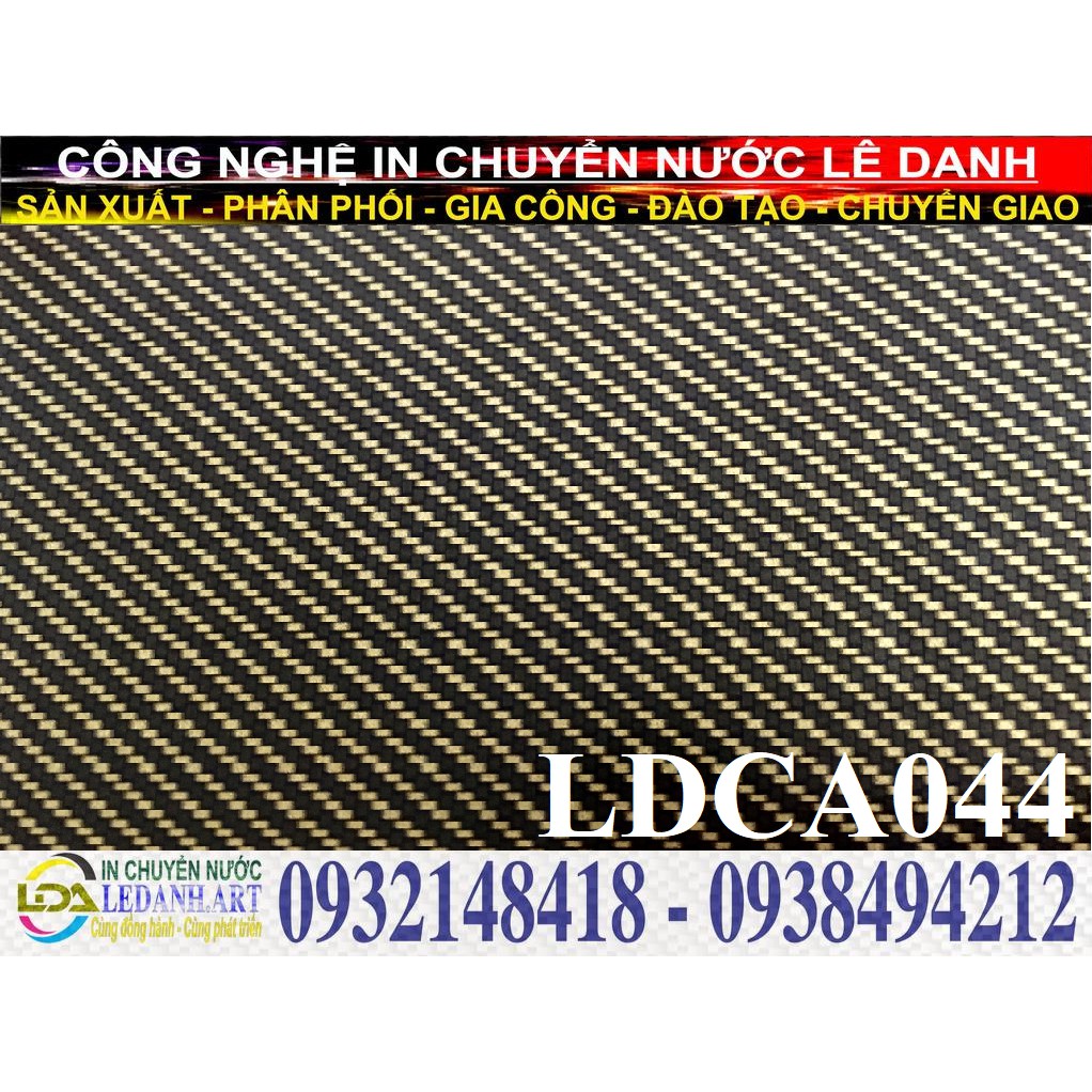 Màng in chuyển nước vân cacbon - LDCA044