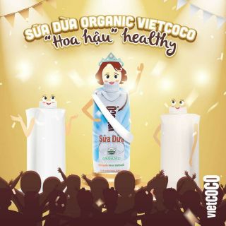 Sữa dừa Vietcoco hữu cơ 330ml