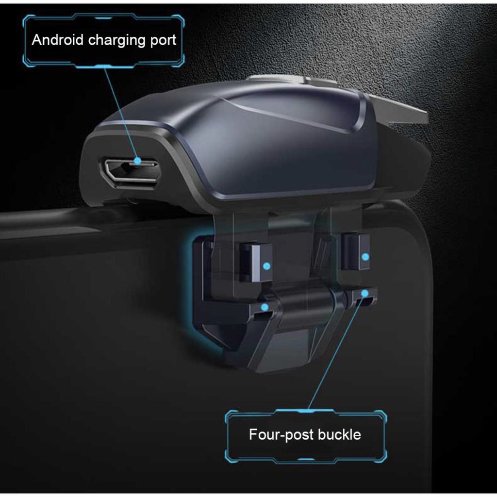 MEMO AK03 - Nút bấm auto táp kèm quạt tản nhiệt chơi PUBG Mobile Xgamingstore