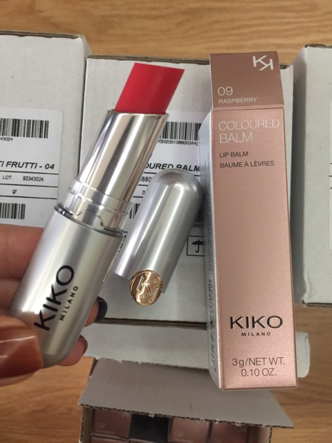 Son dưỡng có màu Kiko Lip Balm Xách Tay Đức