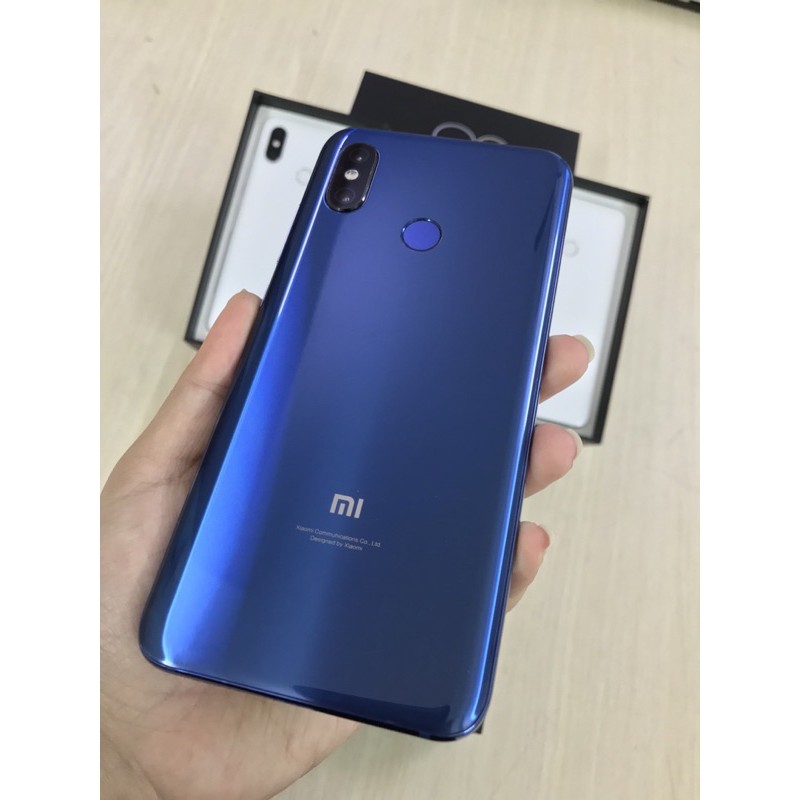 Điện thoại xiaomi mi 8 snap 845 6gb 64gb 2 sim màn khủng 6.21 inch