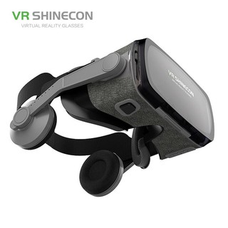Kính Thực Tế Ảo cao cấp: Bluetooth Hỗ Trợ Màn Hình 6.5inch Có Tai Nghe - VR Shinecon G07E/K0