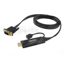 CÁP HDMI CHUYỂN CỔNG VGA (K) VÀ MICRO USB (Y - 5303)