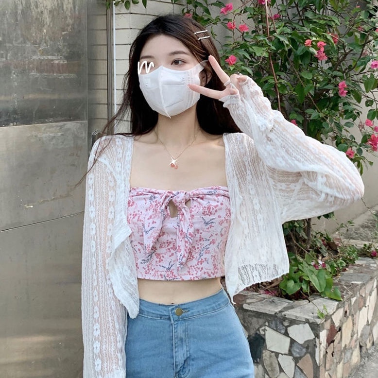 Áo Khoác Ren Mỏng Tay Dài Chống Nắng Cho Nữ JL-CX-31