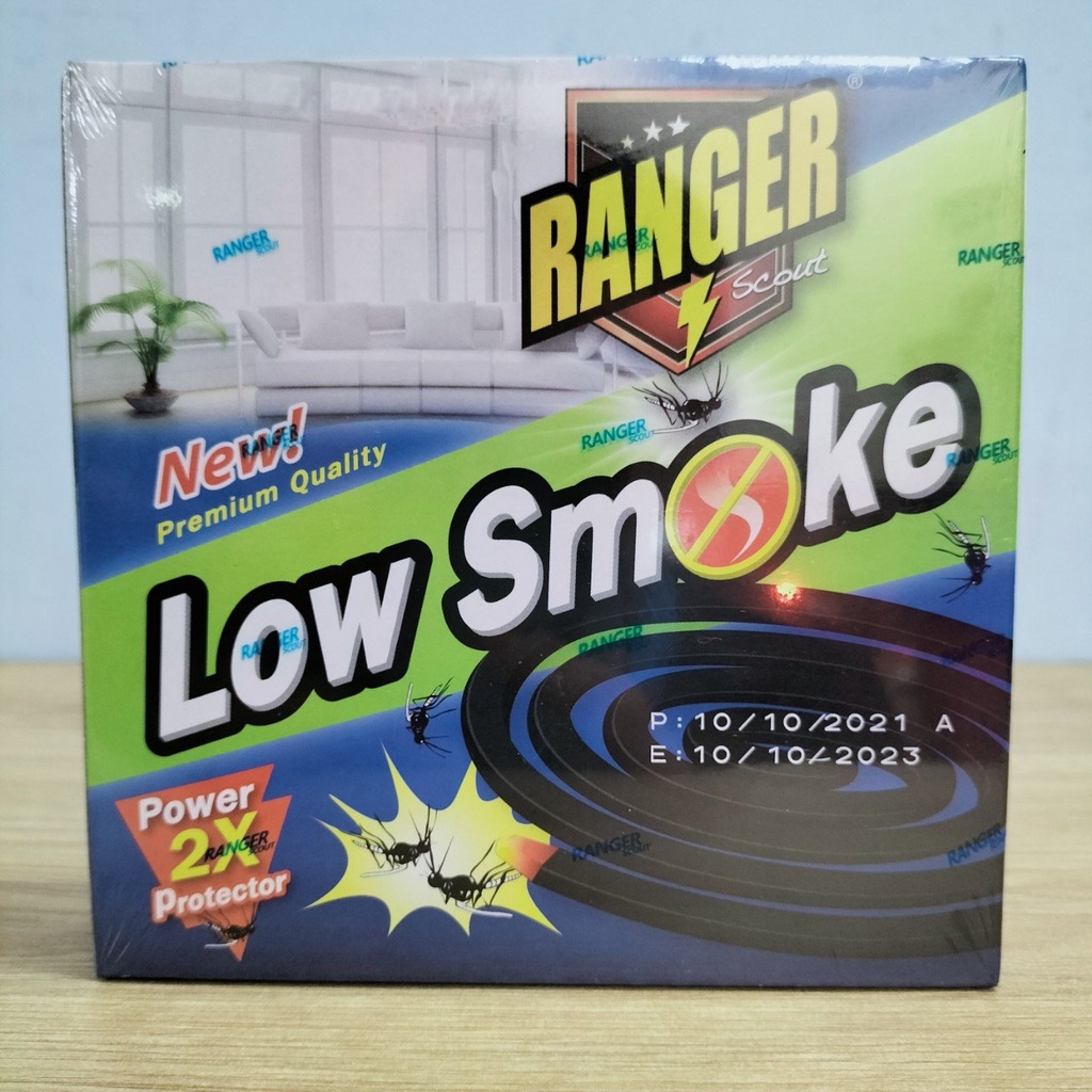 Nhang Muỗi Ranger Low Smoke ít khói Thái Lan 165gr