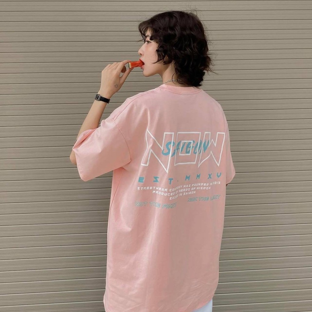 Áo thun now sài gòn I&amp;O TEE Full tag Nam nữ Kun Shop
