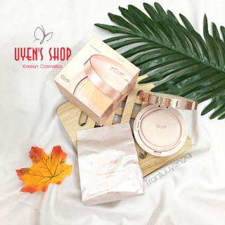 Phấn nước CLIO Kill Cover Pink Glow Cream Cushion 15g (kèm lõi thay thế)