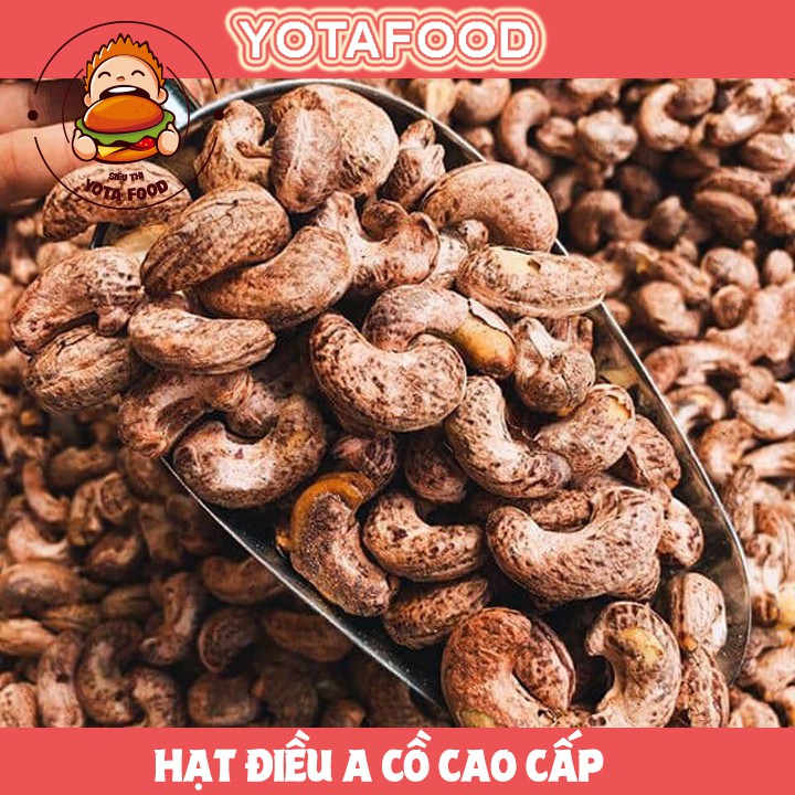 [Mã GROSALEHOT giảm 8% đơn 250K] Hạt điều rang muối a cồ xuất khẩu cao cấp ( ~ 380 hạt/kg , Giòn ngon ) | Yotafood | BigBuy360 - bigbuy360.vn