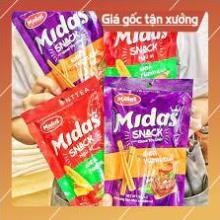 [ICLN9 giảm 5K cho đơn hàng 50k]  combo 3 gói SNACK MIDAS HÌNH KHOAI TÂY LÁT GÓI 30G các vị