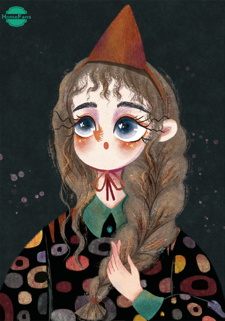 Bộ Dụng Cụ Làm Tranh Đính Đá 5D Họa Tiết Cô Gái Độc Đáo Kích Thước 30x40cm DIY Dùng Trang Trí