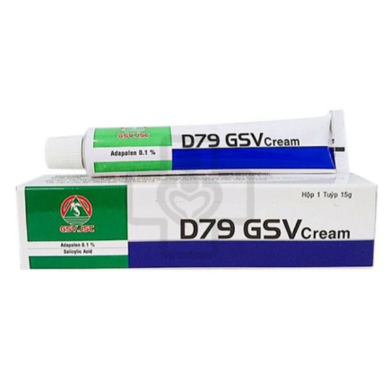 D79 Cream GSV 15g hỗ trợ giảm mụn dày sừng hiệu quả - Dr. Lâm Vũ Yến