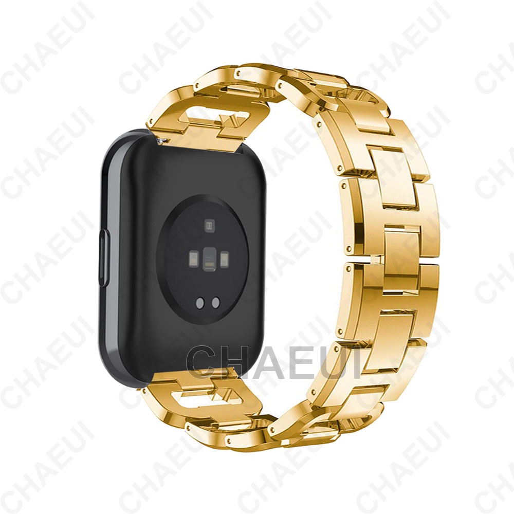 Dây Đeo Inox Cho Đồng Hồ Thông Minh Realme Watch 3 / 3 Pro / 2 / 2 Pro / S
