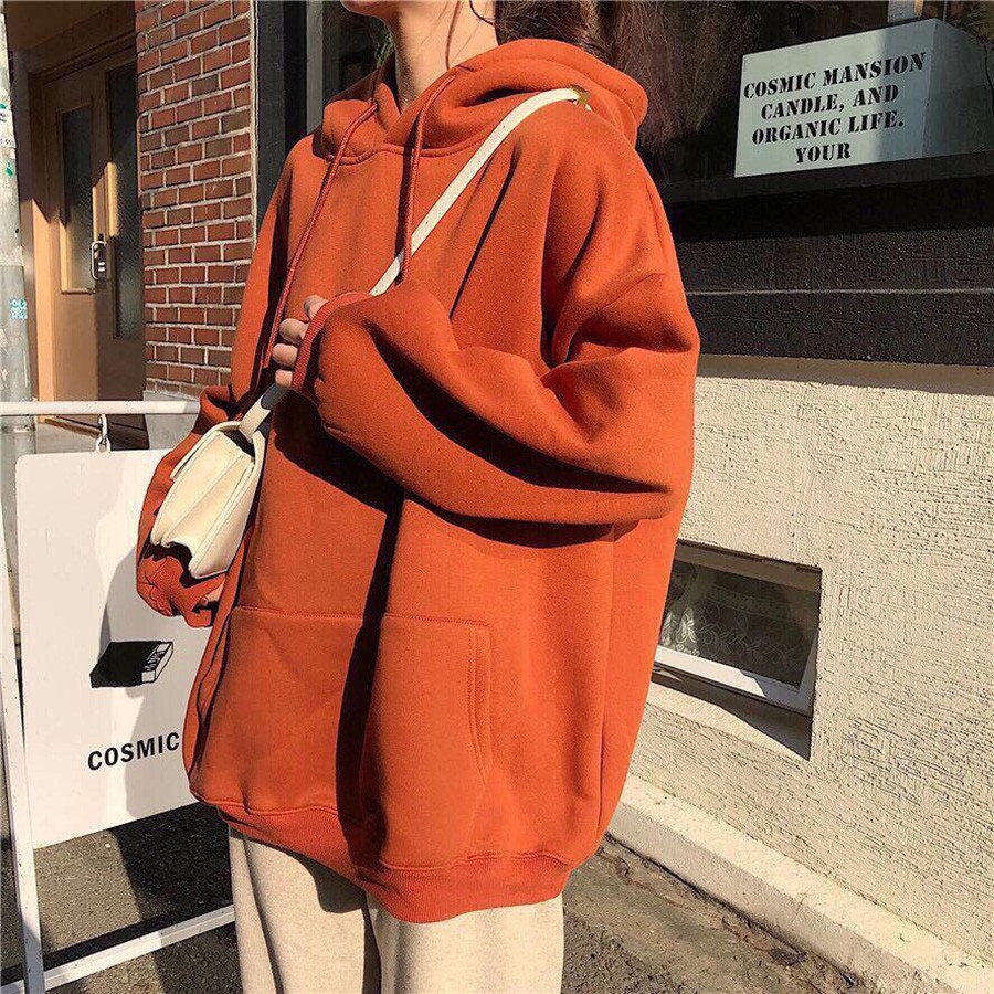 ÁO HOODIE NỈ NGOẠI Basic (HD810 - Trơn) | BigBuy360 - bigbuy360.vn