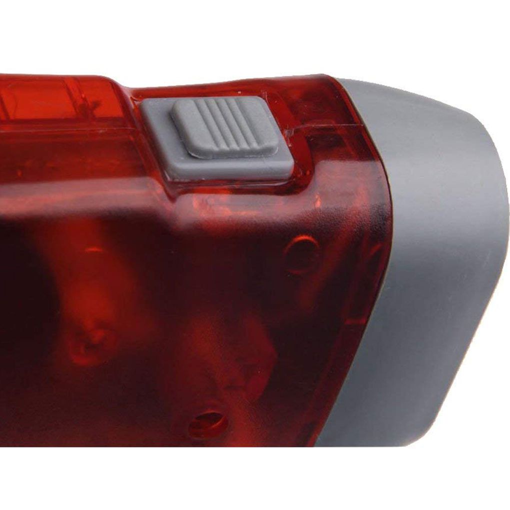 Tay bấm nguồn đèn pin 3 LED trong suốt cắm trại cầm tay ngoài trời