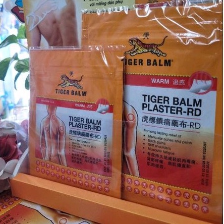 Miếng dán Tiger Balm plater : bịch 3 miếng