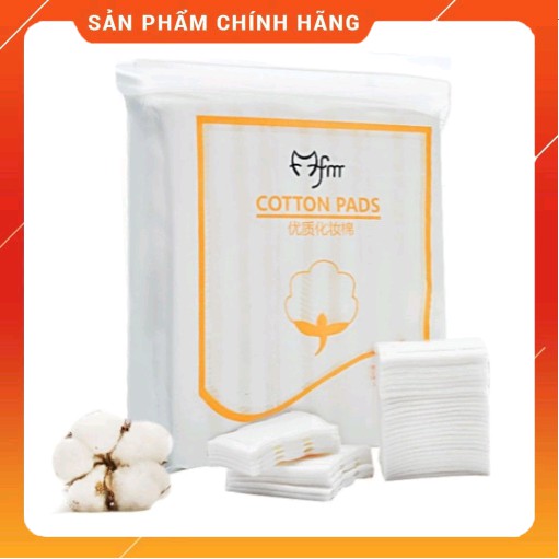 Bông tẩy trang 3 lớp Cotton Pads túi 222 miếng hàng chính hãng