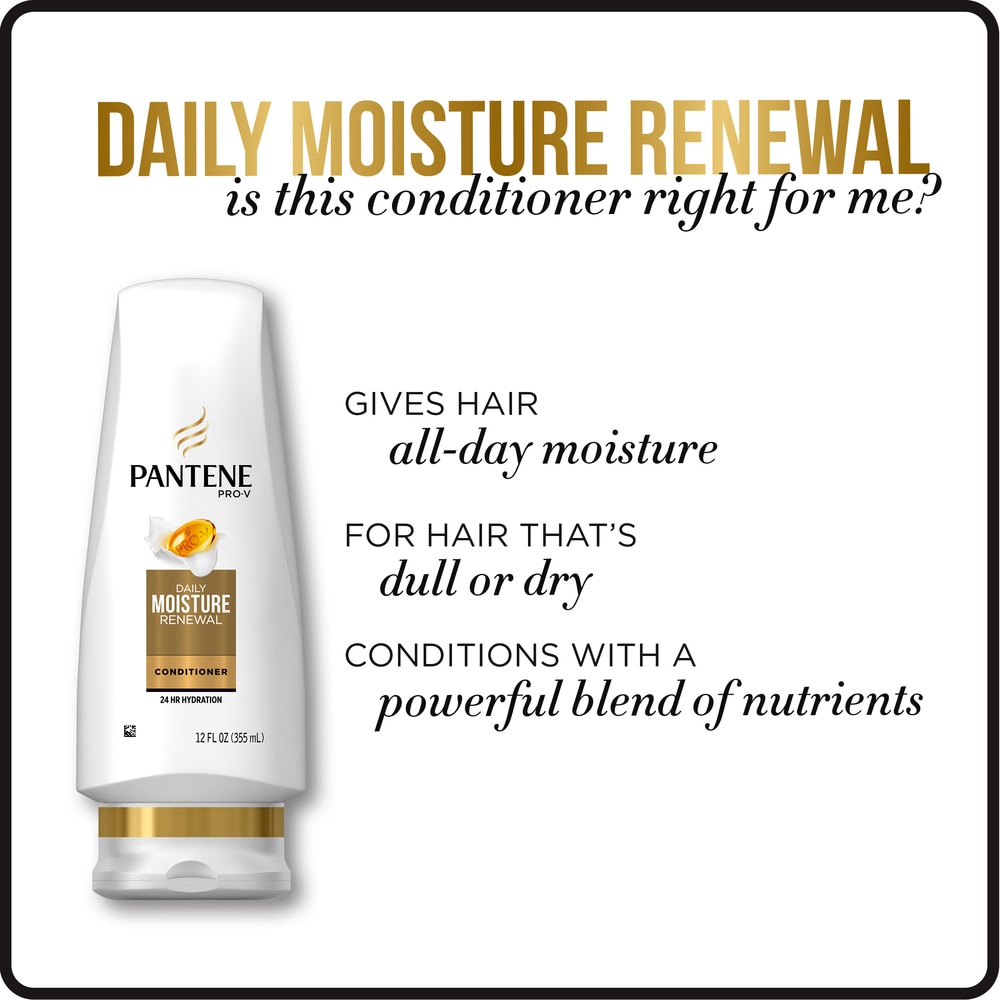 Dầu Xả Dưỡng Ẩm Moisture Renewal PANTENE 355Ml