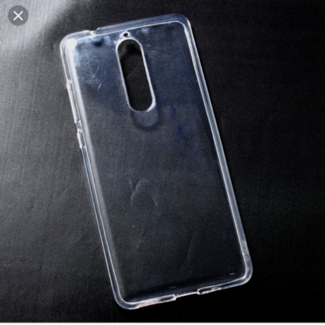 Ốp lưng Silicon trong suốt Nokia 5.1